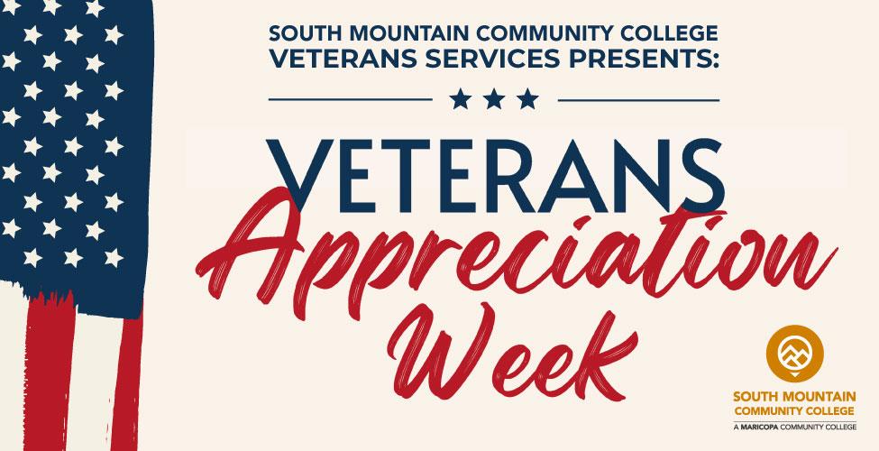 Veteran's Appreciation Week | Nov 6 - 8