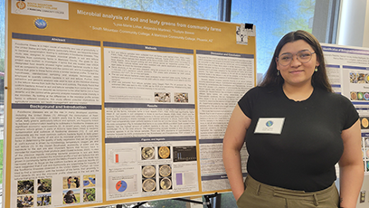 SMCC Student Shines at ANAS Conference with Research on Soil and Leafy Greens Microbial Analysis