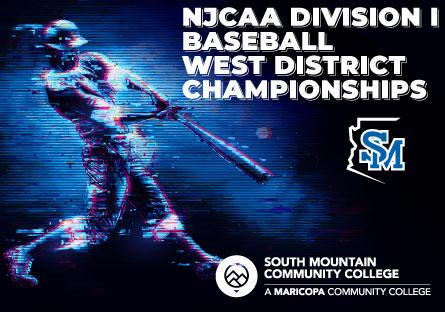 NJCAA Division I Baseball West District Championships May 16-18, 2024 at SMCC