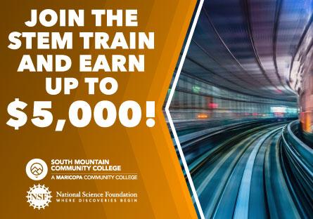 Join the STEM Train & Earn Up To $5,000!